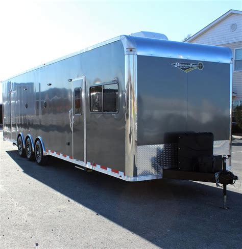 Enclosed Trailer With Living Quarters New 14 Lq Layout 2024 34 Wfull