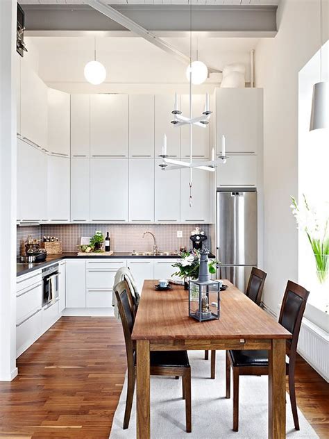 30 Inspiring White Scandinavian Kitchen Designs