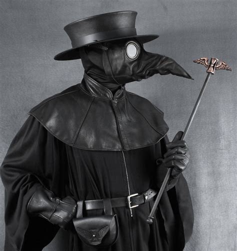 Plague Doctor Mantle Shoulder Cape In Garment Leather Capelet In 2021