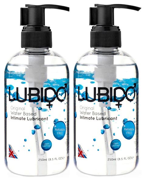 Lubido Water Based Anal Hybrid Lubricant Free Anal Numbing Anal