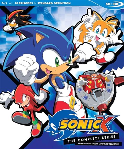 Sonic X Complete English Dubbed Series Sdbd Blu Ray Dvd Et Blu Ray