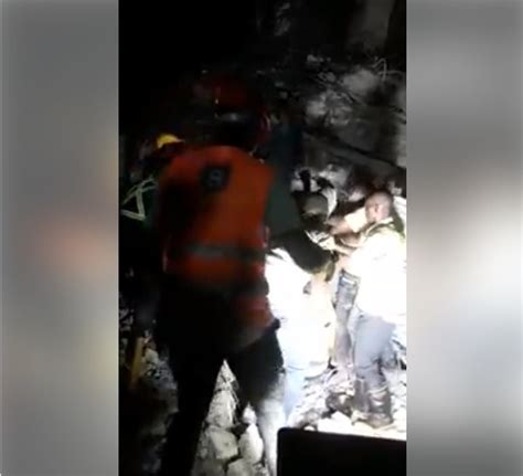 Watch The Videos Below To See The Moment He Was Rescued
