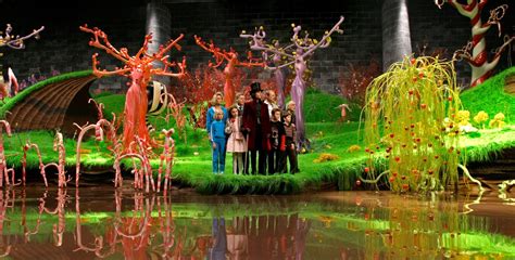 He leads them inside a red door and they stand inside a long corridor. 12 Things You Should Know About Charlie & The Chocolate ...