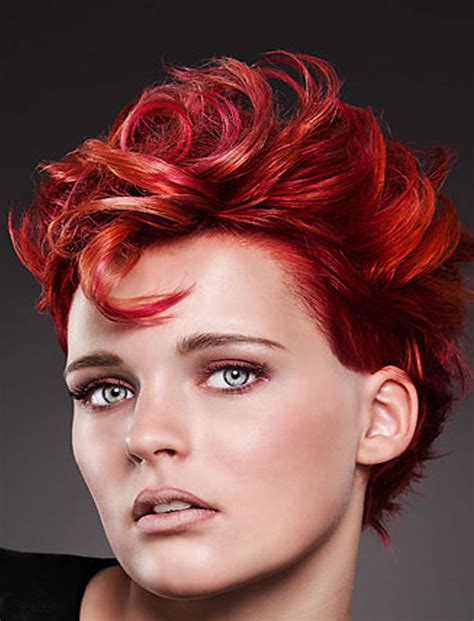 21 Red Colors For Short Haircuts The Latest And