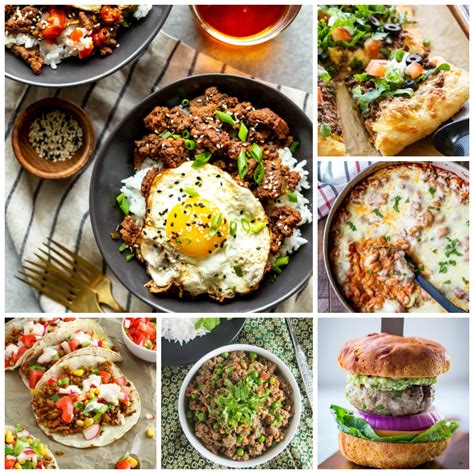 Ground beef is an excellent ingredient to use on an aip diet. 25 Quick & Easy Ground Beef Recipes - Fox and Briar