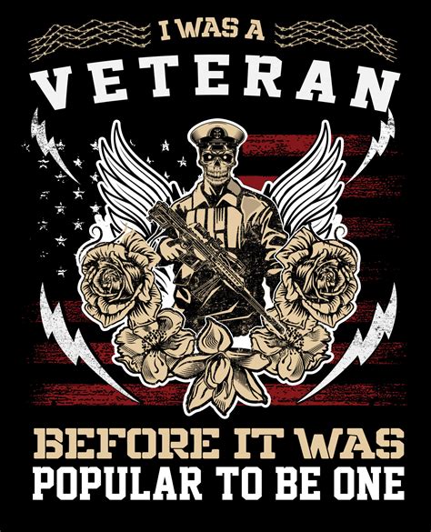 Usa Army Veteran T Shirt Design And Military Flag T Shirt Design
