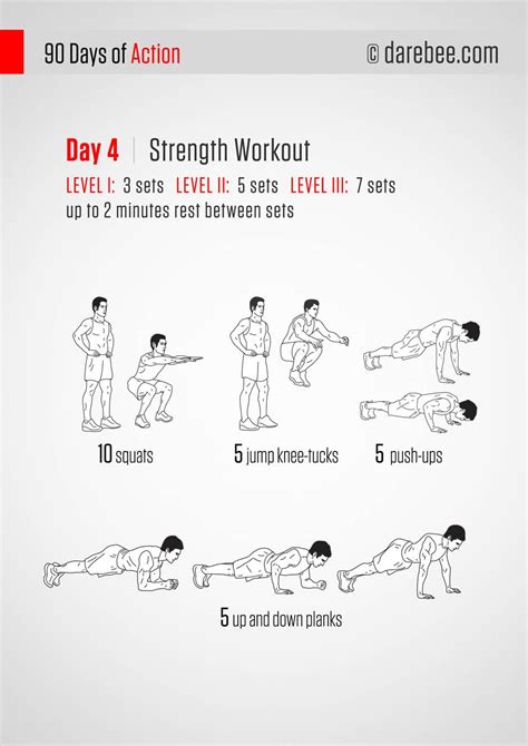 30 Min 90 Day Workout For Men Just Simple Step Workout Plan Without