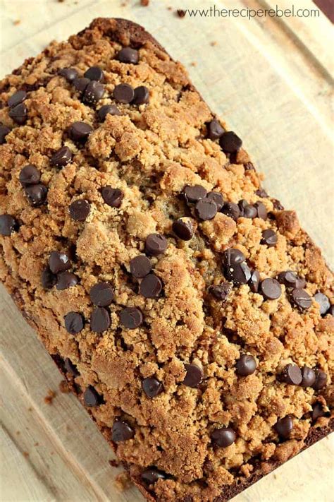 Thanks 4 sharing the recipe of banana streusel bread. Peanut Butter Chocolate Chip Streusel Banana Bread - The ...
