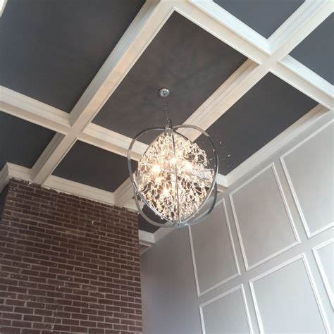 Discover various kitchens with coffered ceilings photo gallery showcasing different design ideas. Coffered ceiling | Coffered ceiling, Ceiling, Ceiling lights