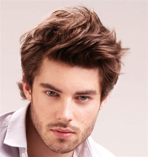 Straight Hair Hairstyles For Mens Mens Craze