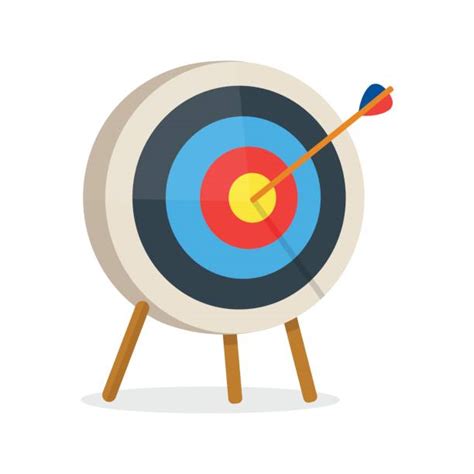 Archery Target Illustrations Royalty Free Vector Graphics And Clip Art