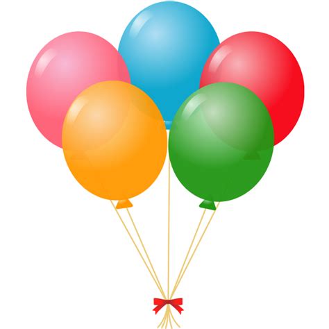 Birthday Balloons Free Svg