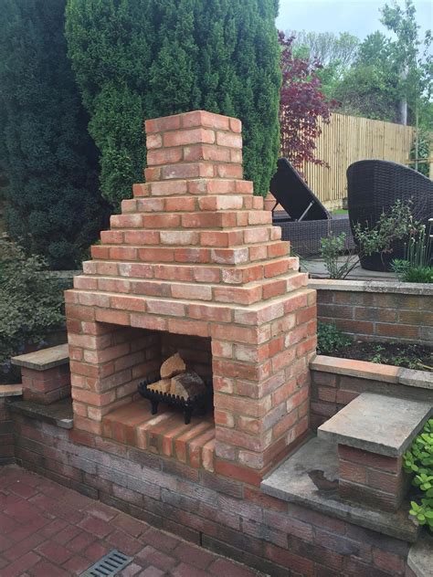 Brick Outdoor Fireplace Designs Inspiring Your Life