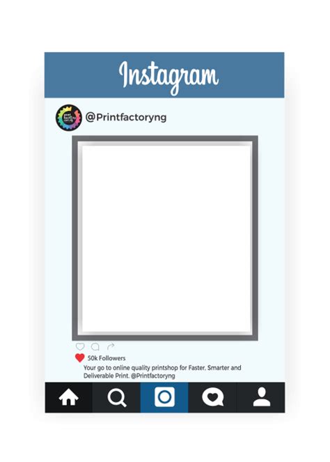Instagram Frame Boards Printfactory