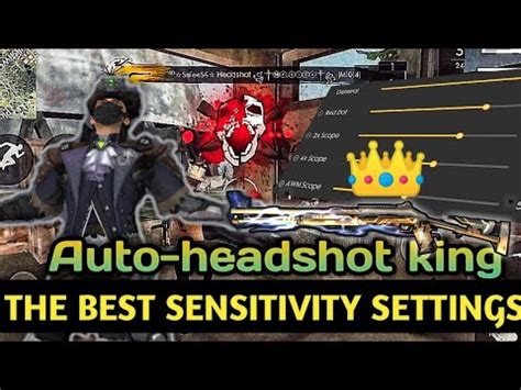 Auto loot = pilih off. Free fire auto-headshot king best sensitivity settings ...