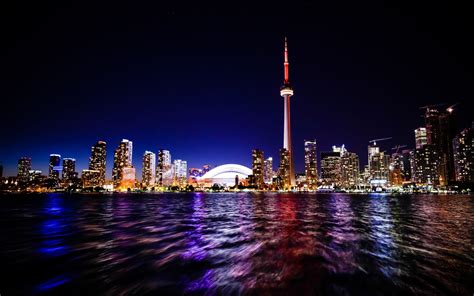 Toronto Nightscape Wallpapers Hd Wallpapers Id 16379