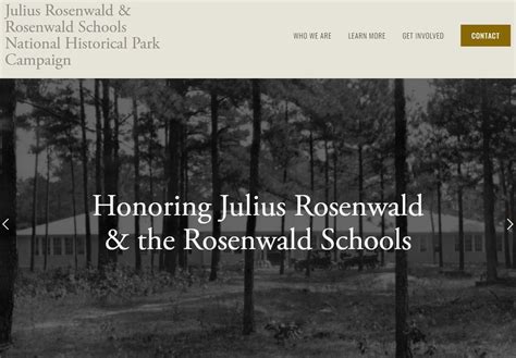 The Campaign To Create The Julius Rosenwald And Rosenwald Schools