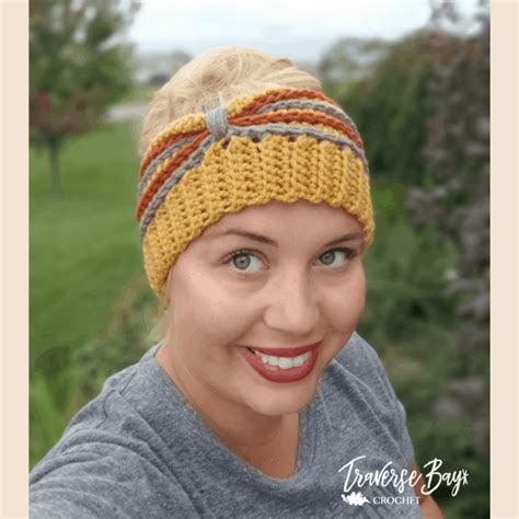 Country Spice Crochet Headband Crochet Headband Crochet Crochet Pumpkin