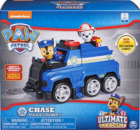 Paw Patrol 6045905 Chases Ultimate Rescue Police Cruiser With Lifting