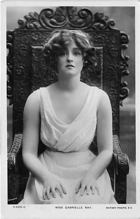 Miss Gabrielle Ray Theater Actor Actress Postcard Oldpostcards Com