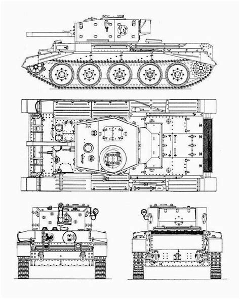 A27m Cruiser Tank Mk Viii Cromwell I Manufac­tured Leyland 1943