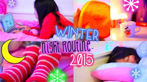 Winter Night Routine For School 2015 Youtube