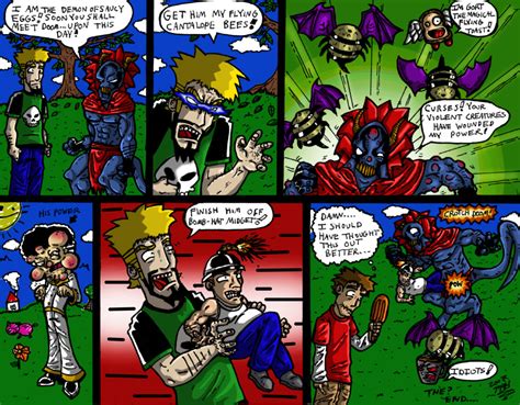 Colored Comic Of Saucy Demons By Seed2003 On Deviantart