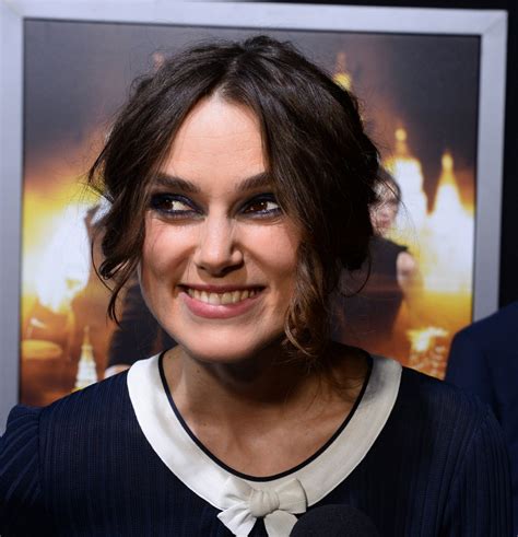 Keira Knightley Wont Condemn Women Who Have Plastic Surgery