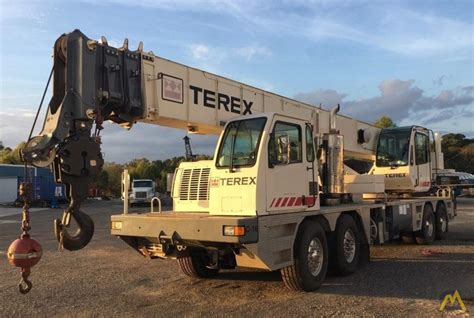 Terex T340 40 Ton Telescopic Boom Truck Crane For Sale Hoists