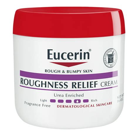 Eucerin Roughness Relief Cream Body Lotion For Rough And Bumpy Skin