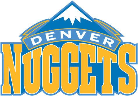 The flatirons red color is a nod to the landscape of colorado. Denver Nuggets Primary Logo - National Basketball Association (NBA) - Chris Creamer's Sports ...