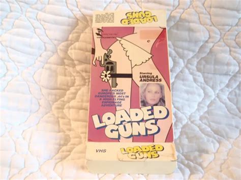 Loaded Guns Vhs Monterey Big Box Ursula Andress Nude 70s Italian Crime Drama 15000 Picclick