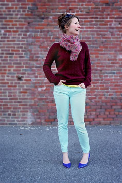The colour burgundy takes its name from red wine, specifically (and somewhat arbitrarily) the wine. color wheel :: Make mint work for fall by pairing it with ...