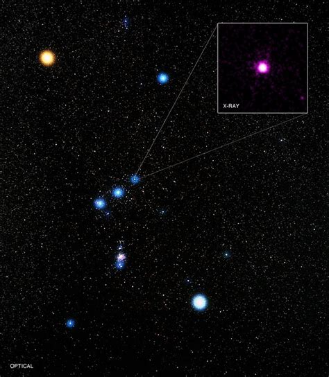 Delta Orionis November 12 2015 Chandra Photo Album Orions