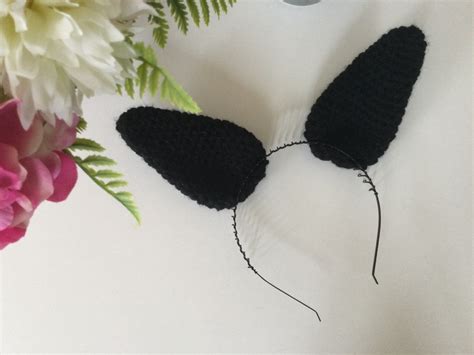 Free Crochet Cat Ear Headband Crochet Pattern Ribblr