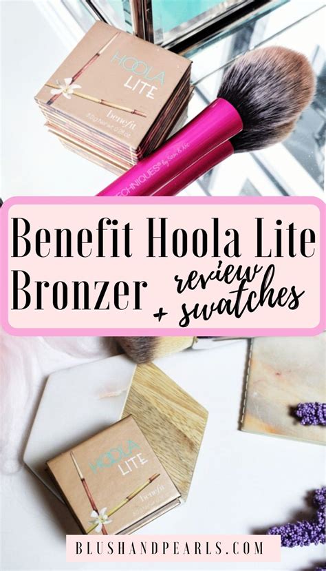 Benefit Hoola Lite The Best Bronzer For Pale Skin Blush And Pearls