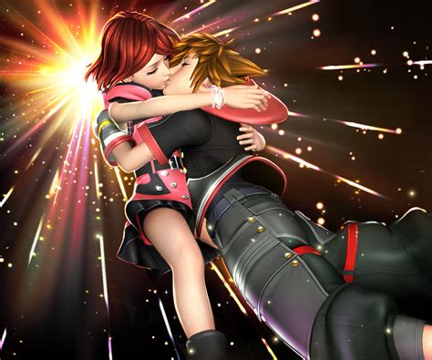 Kiss Me Three Times By Sorasprincesss On Deviantart Kairi Kingdom Hearts Kingdom Hearts Meme