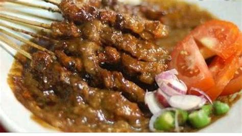 Jual Sate Ayam Kolaborasi 10 Tusuk Sate Telor Kulit10 Tusuk Sate Daging Kulit Bumbu Kacang Di