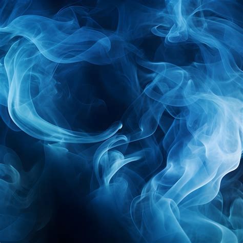Premium Ai Image Smoke Background Abstract Blue Smoke