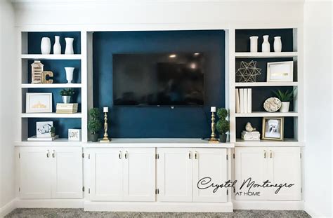 How I Built Custom Built Ins All By Myself Crystel Montenegro At