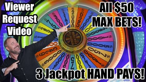 Viewer Request Video Wheel Of Fortune All 50 Max Bets So Many Hand Pays Youtube