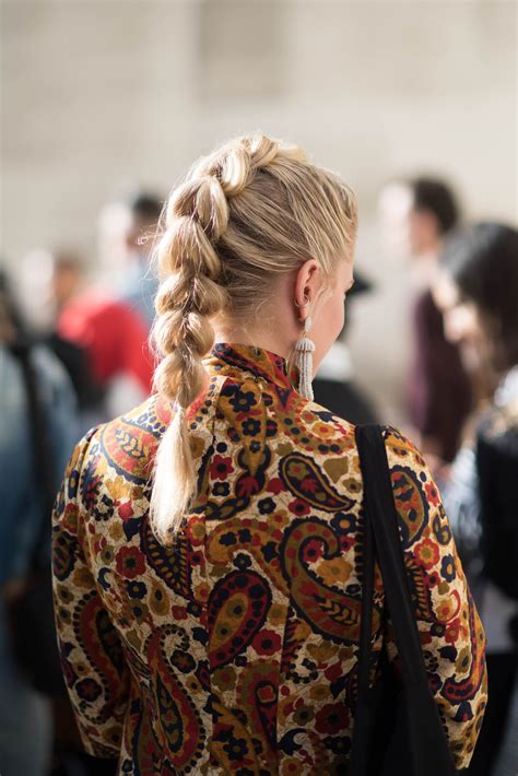 the coolest hair trends coming out of london street style street hairstyle hair trends hair
