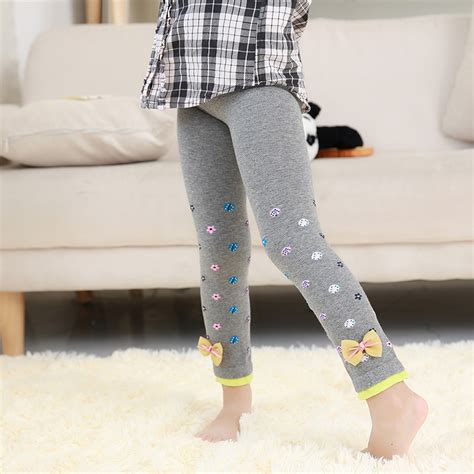 Baby Girlss Spring Autumn Tights Lovely Candy Color Cartoon Flower