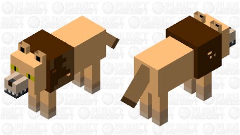Lion Minecraft Mob Skin