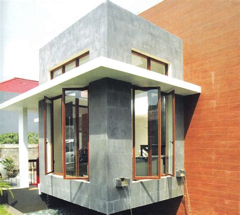 terbaru  model rumah minimalis kanopi beton
