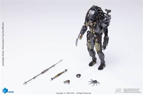 Sep208621 Avp Warrior Predator Px 118 Scale Figure Previews World