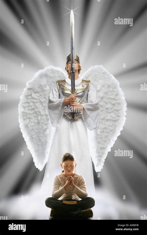 Angel Of God Protection Hi Res Stock Photography And Images Alamy
