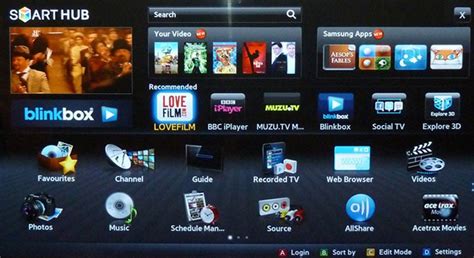 Um apps auf ihrem smart tv zu installieren, benötigt dieser eine aktive internetverbindung. Samsung Smart TV platform Review | Trusted Reviews