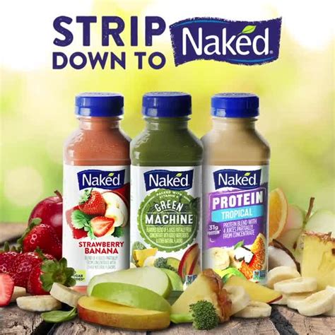 Naked Juice Green Machine Strawberry Banana Tropical Protein