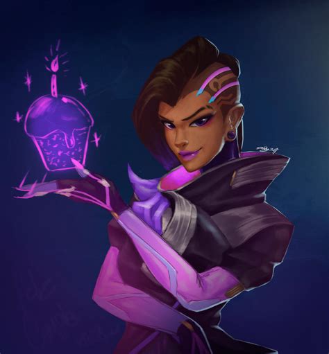 Sombra Overwatch By Debbyandart On Deviantart